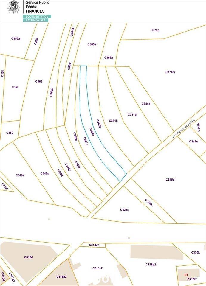 Terrain à vendre à Rulles 6724 1000.00€  chambres m² - annonce 308717